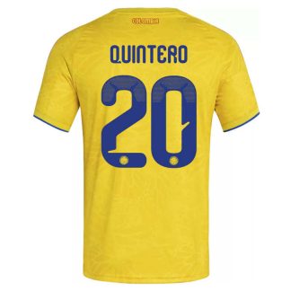 Colombia Hemmatröja VM 2026 Herr – Juan Fernando Quintero #20 Fotbollströja