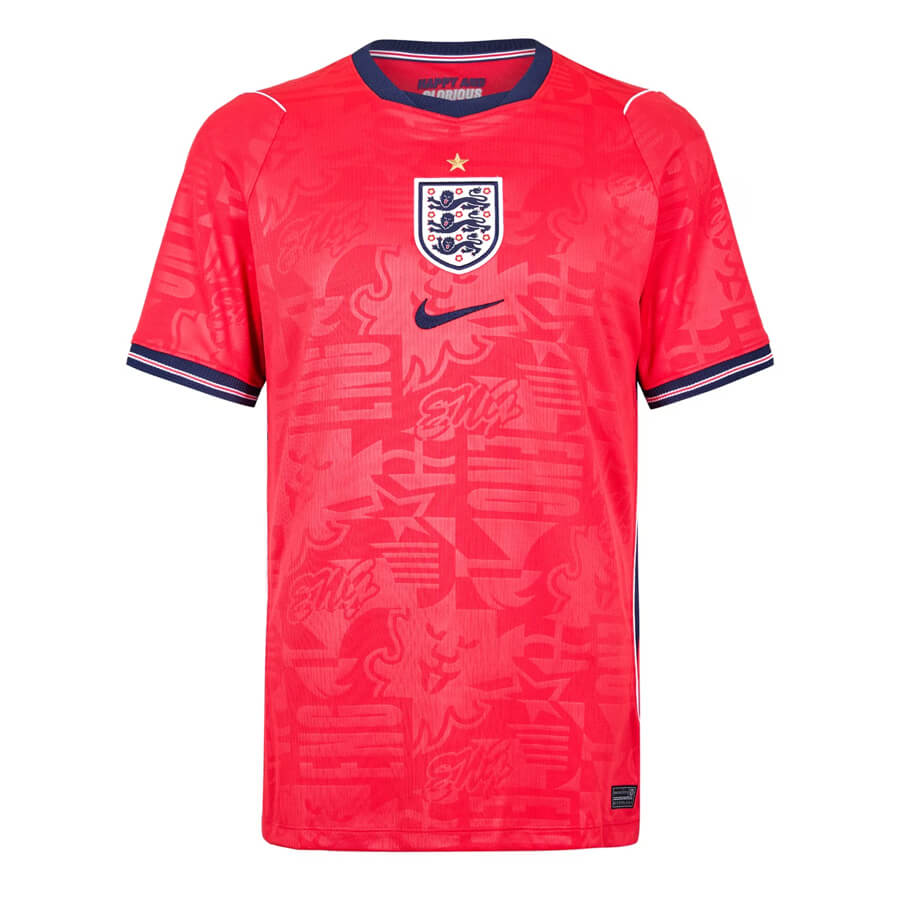 England Bortatröja VM 2026 Herr – Kortärmad Fotbollströja