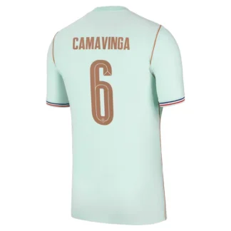 Frankrike Bortatröja VM 2026 Herr – Eduardo Camavinga #6 Fotbollströja