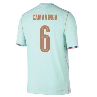 Frankrike Bortatröja VM 2026 Herr – Eduardo Camavinga #6 Fotbollströja
