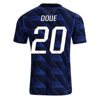 Frankrike Hemmatröja VM 2026 Herr – Désiré Doué #20 Fotbollströja