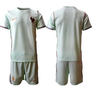 Frankrike VM 2026 Bortatröja Herr – Fotbollströja och Shorts Set