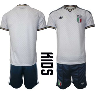 Italien Bortaställ VM 2026 Barn – Fotbollsset Tröja & Shorts