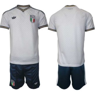 Italien Bortaställ VM 2026 Herr – Fotbollsset Tröja + Shorts