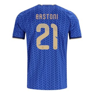 Italien Hemmatröja VM 2026 Herr – Alessandro Bastoni #21 Fotbollströja