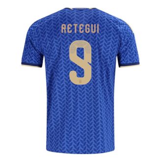 Italien Hemmatröja VM 2026 Herr – Mateo Retegui #9 Fotbollströja