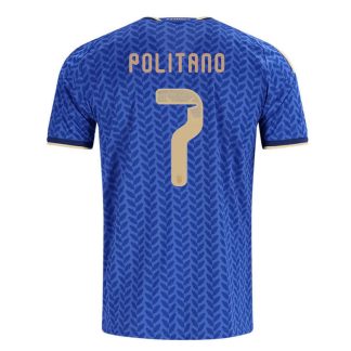Italien Hemmatröja VM 2026 Herr – Matteo Politano #7 Fotbollströja