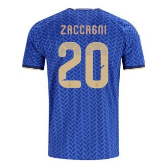 Italien Hemmatröja VM 2026 Herr – Mattia Zaccagni #20 Fotbollströja