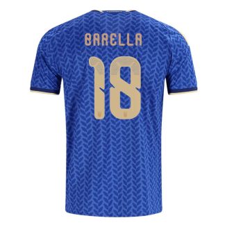Italien Hemmatröja VM 2026 Herr – Nicolò Barella #18 Fotbollströja