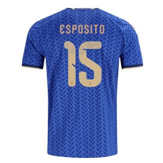 Italien Hemmatröja VM 2026 Herr – Pio Esposito #15 Fotbollströja