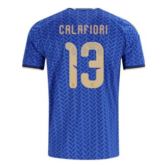 Italien Hemmatröja VM 2026 Herr – Riccardo Calafiori #13 Fotbollströja