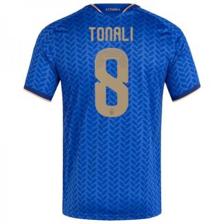 Italien Hemmatröja VM 2026 Herr – Sandro Tonali #8 Fotbollströja