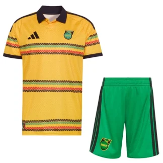 Jamaica Hemmaställ VM 2026 Barn Kortärmad Fotbollströja + Shorts