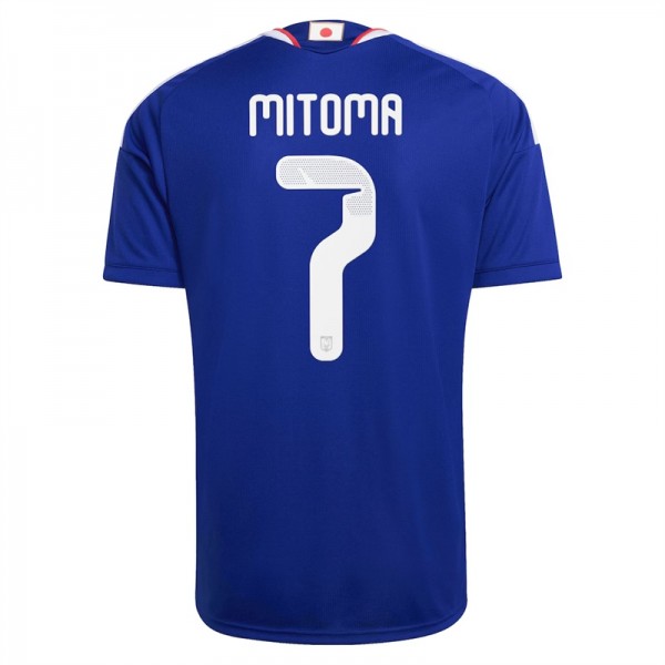 Japan Hemmatröja VM 2026 Herr – Kaoru Mitoma #7 Fotbollströja