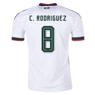 Mexiko Bortatröja VM 2026 Herr – Carlos Rodríguez #8 Fotbollströja