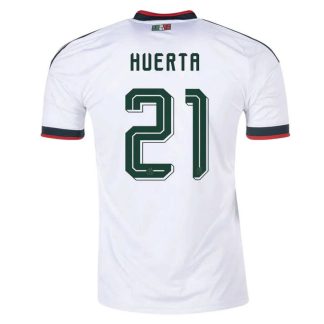 Mexiko Bortatröja VM 2026 Herr – César Huerta #21 Fotbollströja
