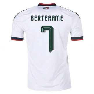Mexiko Bortatröja VM 2026 Herr – Germán Berterame #7 Fotbollströja