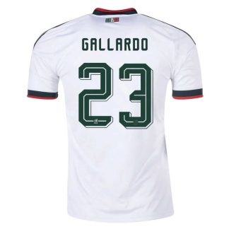 Mexiko Bortatröja VM 2026 Herr – Jesús Gallardo #23 Fotbollströja