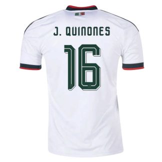Mexiko Bortatröja VM 2026 Herr – Julián Quiñones #16 Fotbollströja