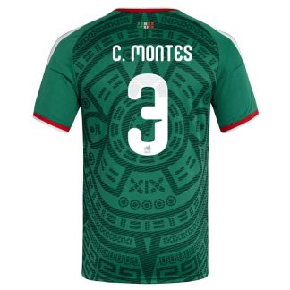 Mexiko Hemmatröja VM 2026 Herr – César Montes #3 Fotbollströja