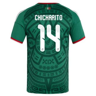 Mexiko Hemmatröja VM 2026 Herr – Chicharito #14 Fotbollströja