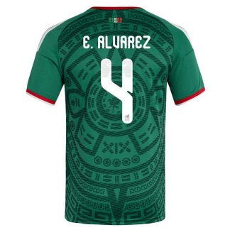 Mexiko Hemmatröja VM 2026 Herr – Edson Álvarez #4 Fotbollströja