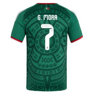 Mexiko Hemmatröja VM 2026 Herr – Gilberto Mora #7 Fotbollströja