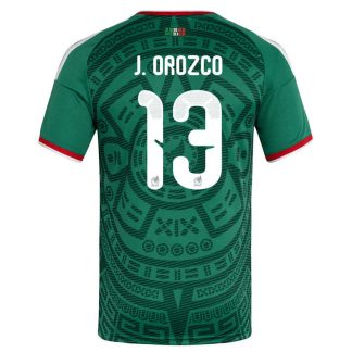 Mexiko Hemmatröja VM 2026 Herr – Jesús Orozco #13 Fotbollströja