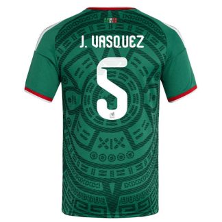 Mexiko Hemmatröja VM 2026 Herr – Johan Vásquez #5 Fotbollströja