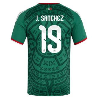 Mexiko Hemmatröja VM 2026 Herr – Jorge Sánchez #19 Fotbollströja