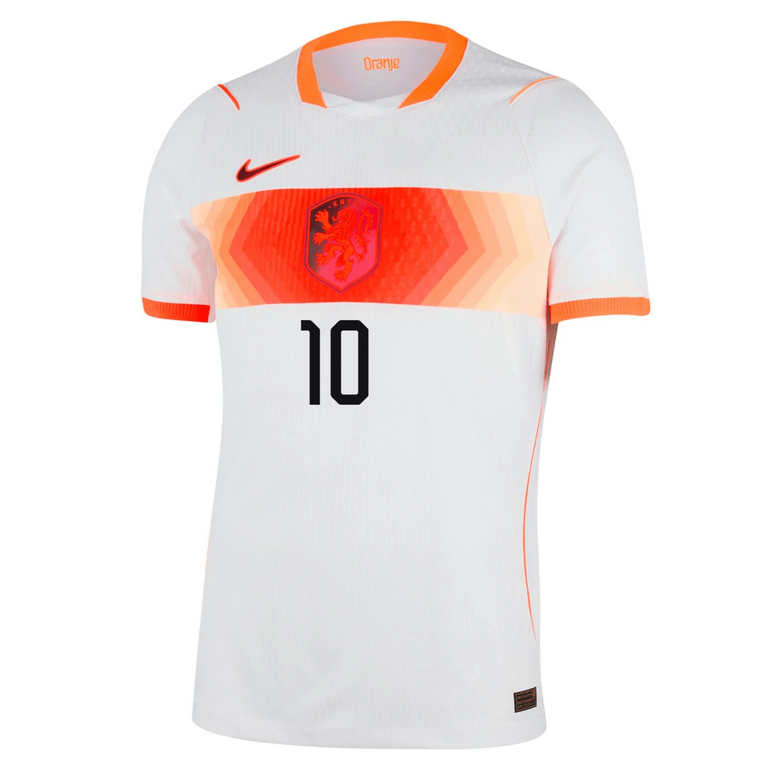 Nederländerna Bortatröja VM 2026 Herr – Memphis Depay #10 Fotbollströja