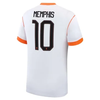 Nederländerna Bortatröja VM 2026 Herr – Memphis Depay #10 Landslagströja