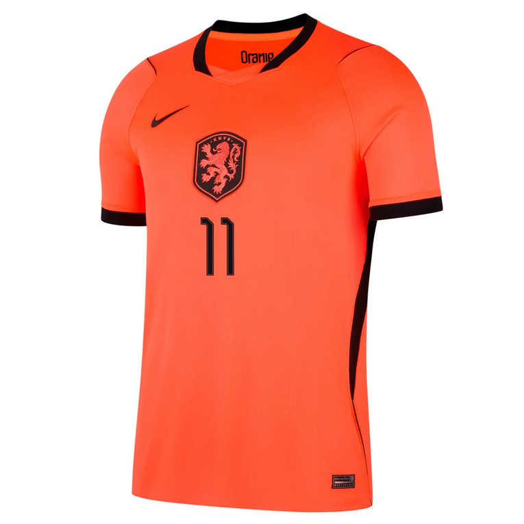 Nederländerna Hemmatröja VM 2026 Herr – Cody Gakpo #11 Fotbollströja