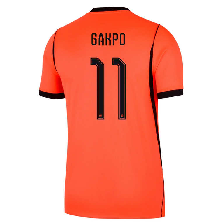 Nederländerna Hemmatröja VM 2026 Herr – Cody Gakpo #11 Fotbollströja