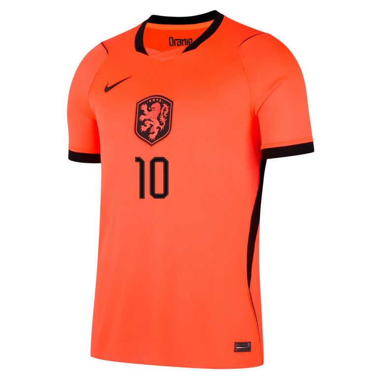 Nederländerna Hemmatröja VM 2026 Herr – Memphis Depay #10 Fotbollströja
