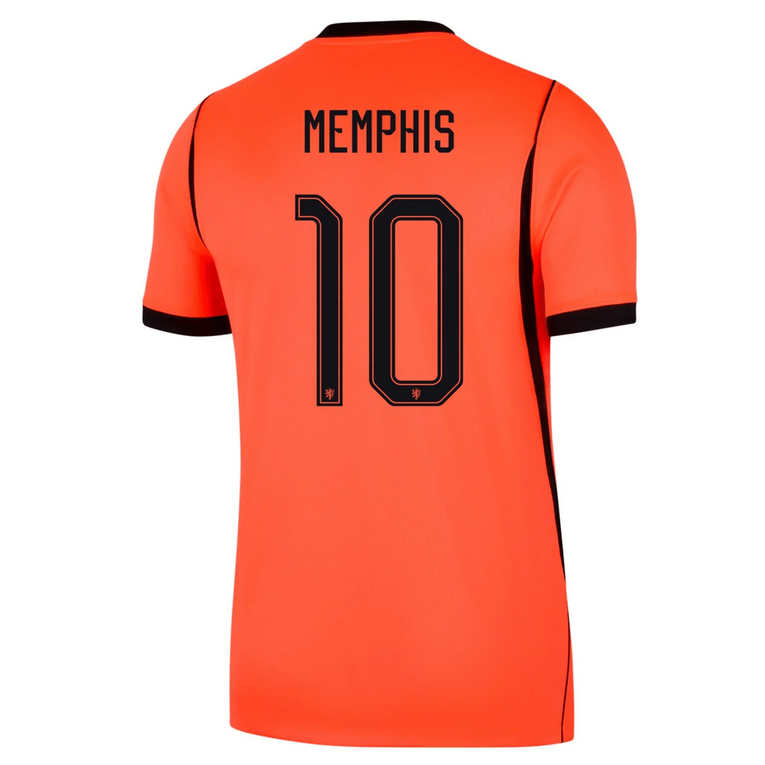 Nederländerna Hemmatröja VM 2026 Herr – Memphis Depay #10 Fotbollströja