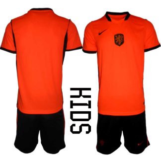 Nederländerna VM 2026 Hemmatröja Barn – Fotbollströja och Shorts Set