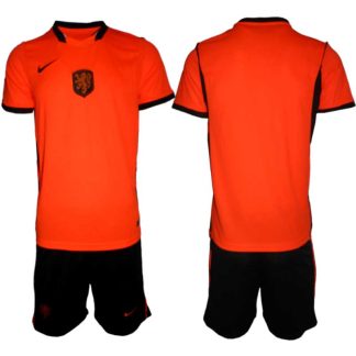 Nederländerna VM 2026 Hemmatröja Herr – Fotbollströja och Shorts Set