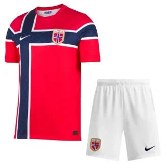Norge Hemmaställ VM 2026 Barn – Fotbollströja & Shorts