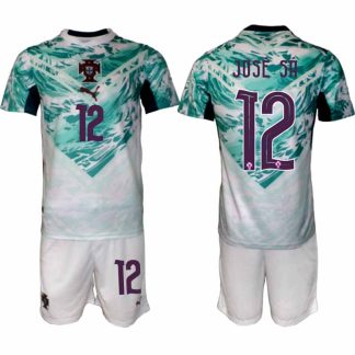 Portugal Bortaställ VM 2026 Herr – José Sá #12 Fotbollsset Tröja & Shorts