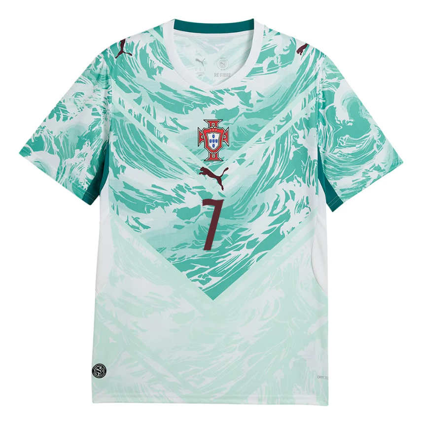Portugal Bortatröja VM 2026 Cristiano Ronaldo 7 Herr Fotbollströja