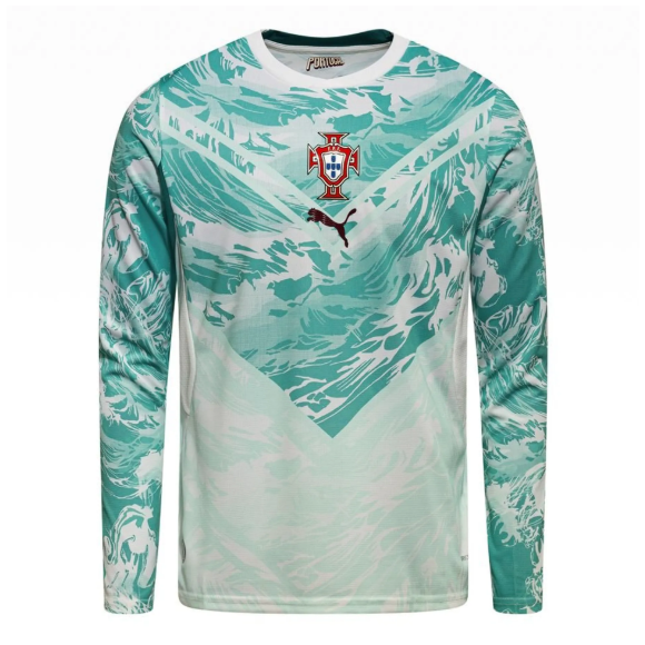 Portugal Bortatröja VM 2026 Herr Långärmad Fotbollströja