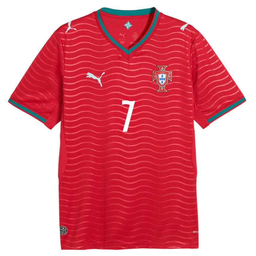 Portugal Hemmatröja VM 2026 Cristiano Ronaldo 7 Herr Fotbollströja