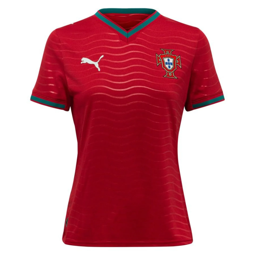 Portugal VM 2026 Hemmatröja Dam – Kortärmad Fotbollströja