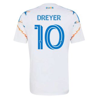 San Diego FC Bortatröja 2026/27 Herr – Anders Dreyer #10 Fotbollströja