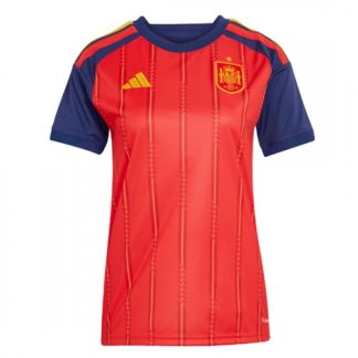 Spanien Hemmatröja VM 2026 Dam Kortärmad Fotbollströja