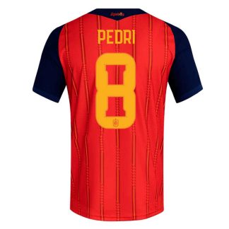 Spanien Hemmatröja VM 2026 Herr – Pedri #8 Fotbollströja