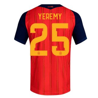 Spanien Hemmatröja VM 2026 Herr – Yeremy Pino #25 Fotbollströja