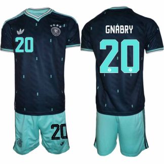 Tyskland Bortaställ VM 2026 Herr – Serge Gnabry #20 Fotbollsset Tröja & Shorts