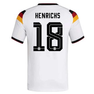 Tyskland Hemmatröja VM 2026 Herr – Benjamin Henrichs #18 Fotbollströja